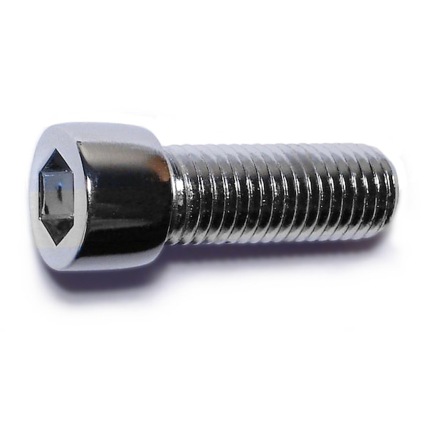 5/16"-24 Socket Head Cap Screw, Chrome Plated Steel, 7/8 in Length, 10 PK